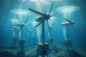 Tidal stream turbines