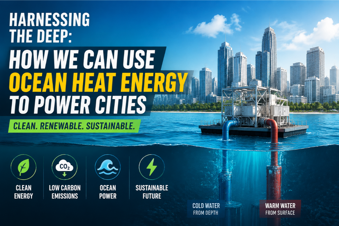 Harnessing the Deep: How We Can Use Ocean Heat Energy to Power Cities